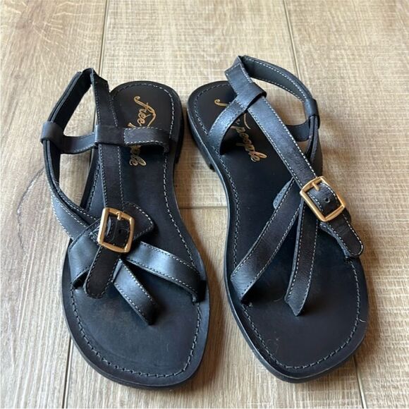 Free People La Risa Flat Sandals US 8 - Picture 2 of 6